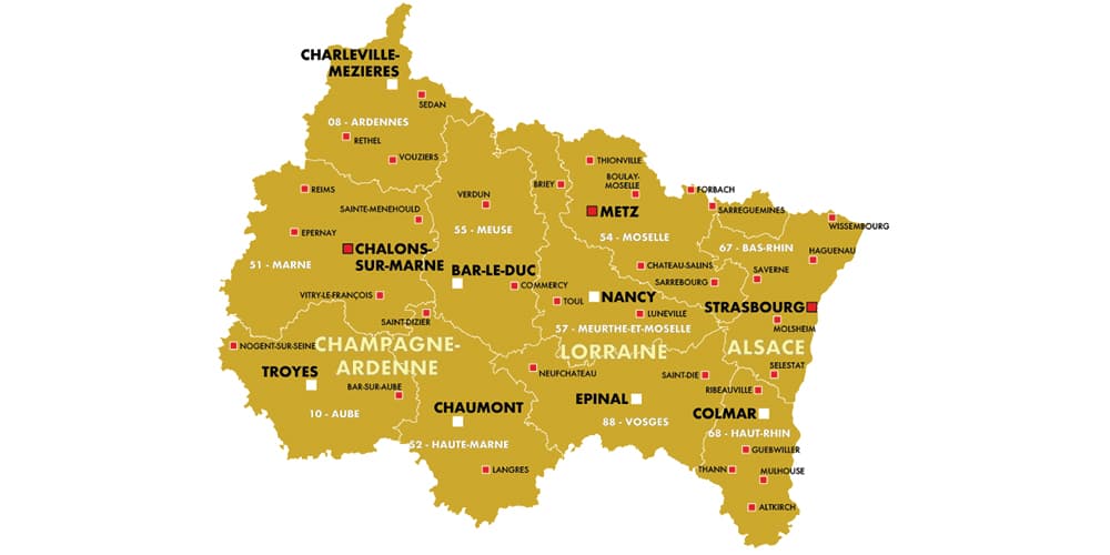 Débarras région Grand-Est